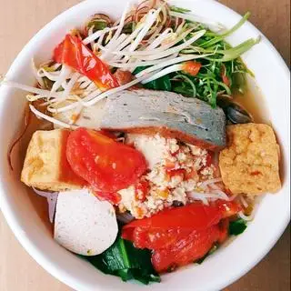 Bún Riêu Chay Gia Truyền - 45.000 ₫ tại Ngọc Dung - Bánh Ướt Chay - Khánh Hội
