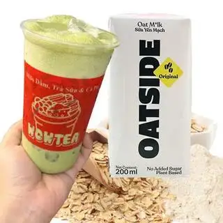 Matcha Latte Sữa Hạt Oatside - 33.000 ₫ tại Milo Dầm Wowtea - Cà Phê & Trà Sữa - Cô Bắc 