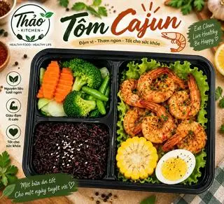 Hình ảnh Cơm Tôm Cajun 100gr