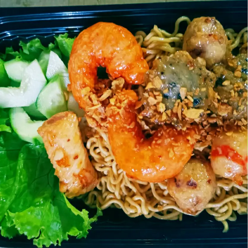 Mì Trộn Indomie Hải Sản Viên Chiên Nước Mắm  - 57.000 ₫ tại Mì Trộn, Cá Viên Chiên & Trà Sữa - Tea Bo - Bàu Cát 2