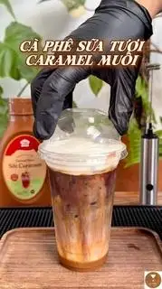 Hình ảnh Sữa tươi Caramel Cafe Muối