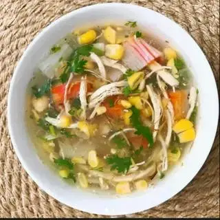 Hình ảnh Súp Gà Đùi Thanh Cua 