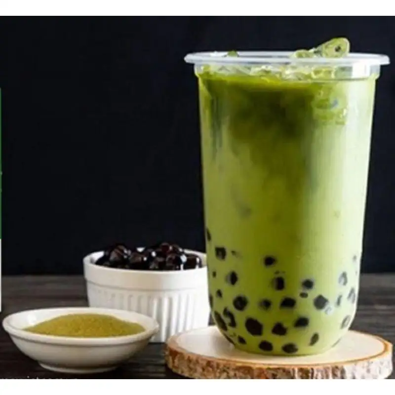 Sữa tươi matcha trân châu đường đen  - 35.000 ₫ tại Quỳnh Trà Sữa - Bánh Bông Lan Trứng Muối - Nguyễn Cảnh Chân
