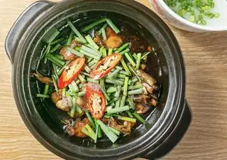 Hình ảnh Cháo ếch singapore phần 1con - 1 cháo hương dứa