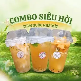 Hình ảnh bộ 3 trà hoa quả