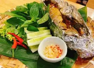 Hình ảnh Cá Cam Nướng Giấy bạc
