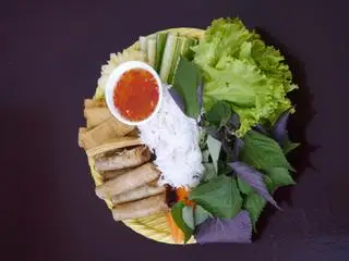 Mẹt cuốn chả giò chay An - 89.000 ₫ tại Lẩu Chay An - Lê Đức Thọ