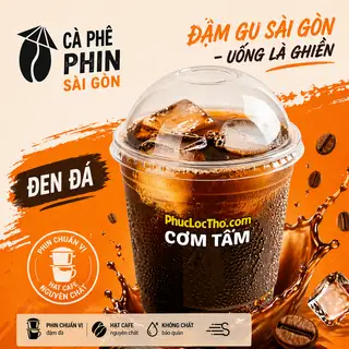 Hình ảnh Cà Phê Đen Đá