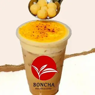 Trà sữa kem trứng nướng, phô mai viên - 47.000 ₫ tại Trà Sữa BonCha - Bạch Đằng