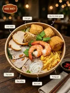 Hình ảnh Bún Nước Tương Đặc Biệt