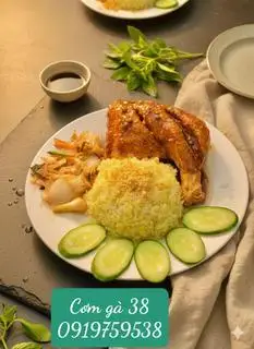 Cơm gà sốt tiêu( đùi góc tư ) - 63.000 ₫ tại Cơm Gà 38 - Cơm Gà Xối Mỡ Sốt Đặc Biệt - Thân Văn Nhiếp