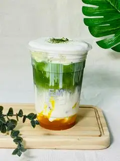 Hình ảnh Latte matcha xoài