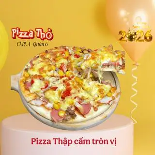 Hình ảnh Pizza thập cẩm (sz 17cm)