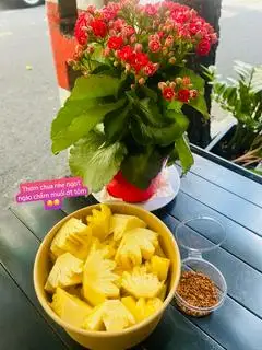 Thơm cắt sẵn - 55.000 ₫ tại 1997 Nước Ép, Tea & Trái Cây Tươi Cắt Sẵn - Bàu Cát 7