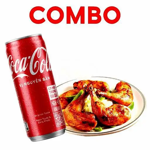 Combo bún thịt nướng - chả giò - 1 coca-cola chai - 55.000 ₫ tại Tài Kí - Bún Thịt Nướng & Cơm Gà Xối Mỡ - Tạ Uyên