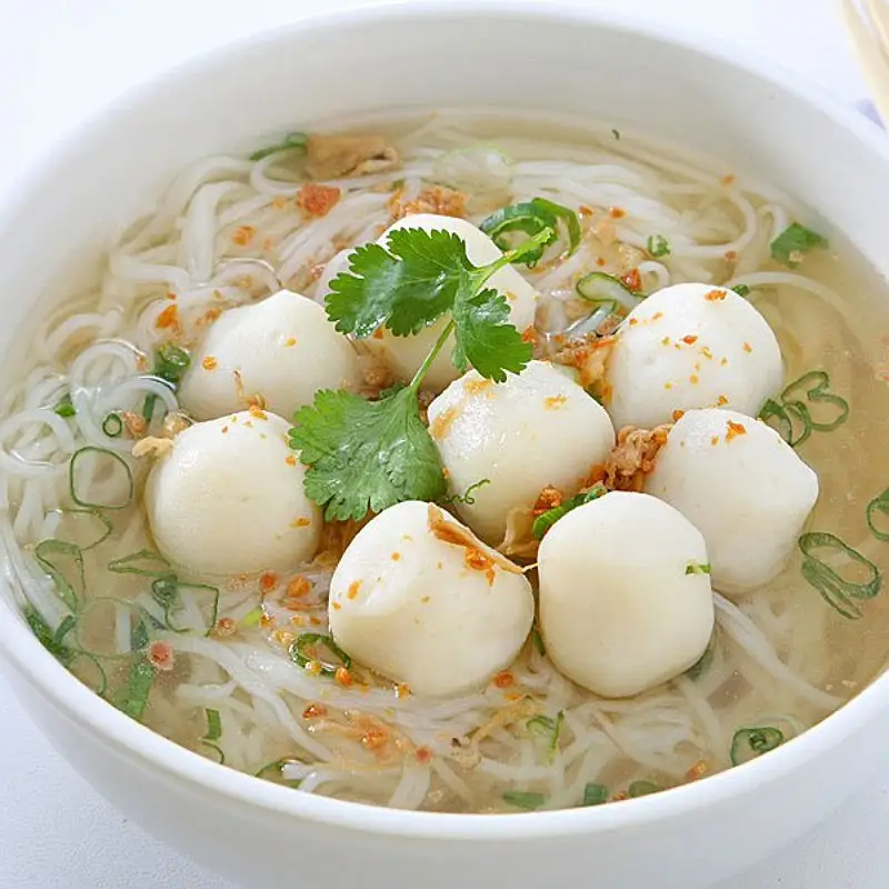 Hủ Tiếu Cá Viên- Tôm Viên- Mực Viên Tự Chọn - 65.000 ₫ tại Cơm Gà Mắm Tỏi A Sìn - Út Tịch