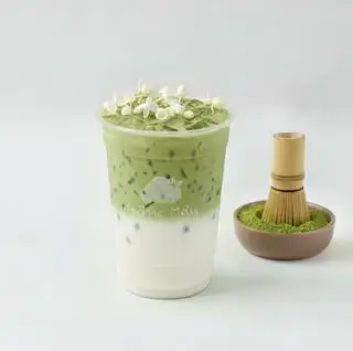 Matcha Latte (Size L) - 45.000 ₫ tại Bông Mây - Tiệm Trà Sữa, Cà Phê  & Panna Cotta - Cô Giang