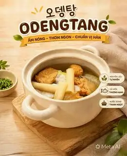 Hình ảnh Canh chả cá Hàn Quốc 