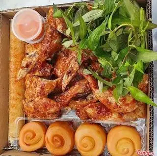 Hình ảnh gà nướng sốt ớt 