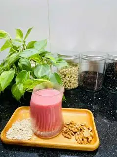 Hình ảnh Sữa củ dền - óc chó - yến mạch - đẹp da - lành dạ dày - giàu chất xơ