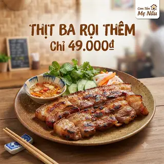 Ba Rọi Ngủ Vị Thêm - 36.750 ₫ tại Cơm Tấm Mẹ Nấu - Trần Hưng Đạo