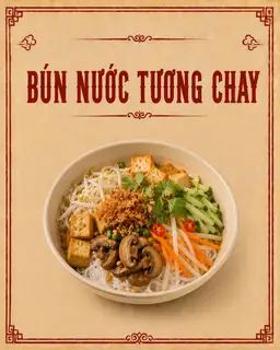 BÚN NƯỚC TƯƠNG  - 32.000 ₫ tại Chay 757 - Hủ Tiếu Chay & Bún Riêu Chay - Vườn Chuối