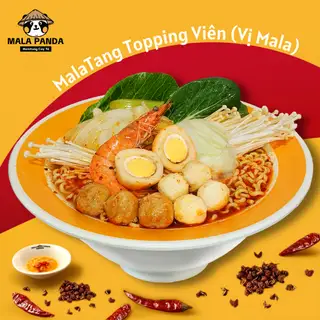 MalaTang Topping viên (Truyền thống) - 85.000 ₫ tại Mala Panda - Mỳ Cay Tê Malatang - Phan Văn Trị