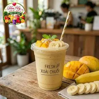Hình ảnh Sinh Tố Xoài + Chuối