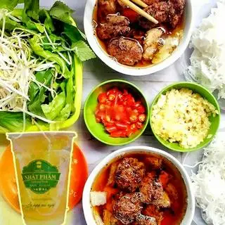 Hình ảnh 01 Bún Chả Lẫn + 01 Trà Quất Tươi