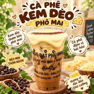 Hình ảnh CÀ PHÊ KEM DẼO PHÔ MAI