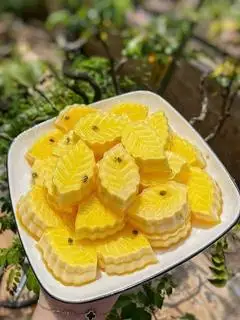Hình ảnh (Hộp 500gr) Rau câu phô mai trái cây 