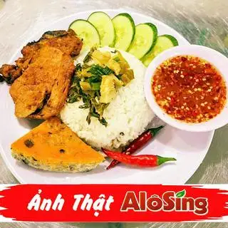 Cơm Tấm SƯỜN CHẢ - 54.000 ₫ tại Cơm, Cháo & Bún AloSing - Bùi Đình Túy