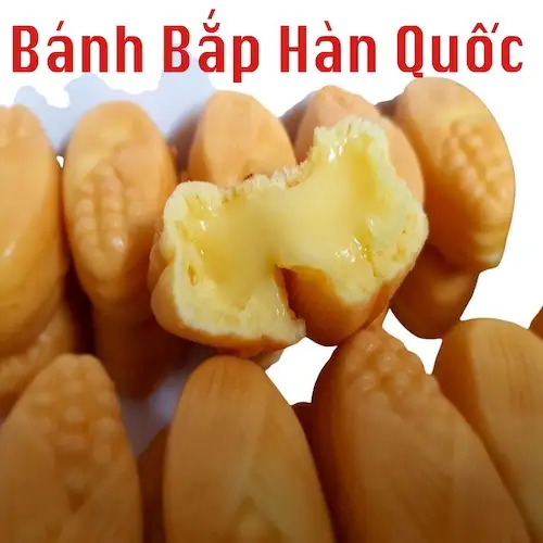 1 Bịch 6 Cái Bánh Bắp Nhân Su Kem - 38.000 ₫ tại Bánh Mì Que Pháp & Bánh Bắp Hàn Quốc - Tops Market Âu Cơ