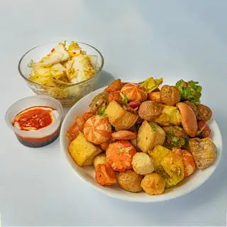 Mẹt viên chiên thập cẩm  - 59.000 ₫ tại Helios - Ăn Vặt & Trà Sữa