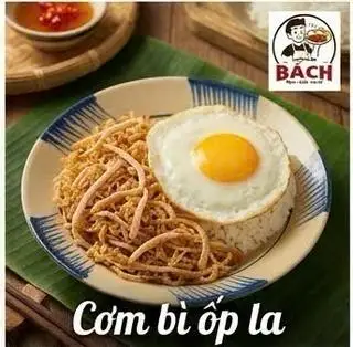 Hình ảnh Cơm tấm bì ốp la (tặng canh rong biển)