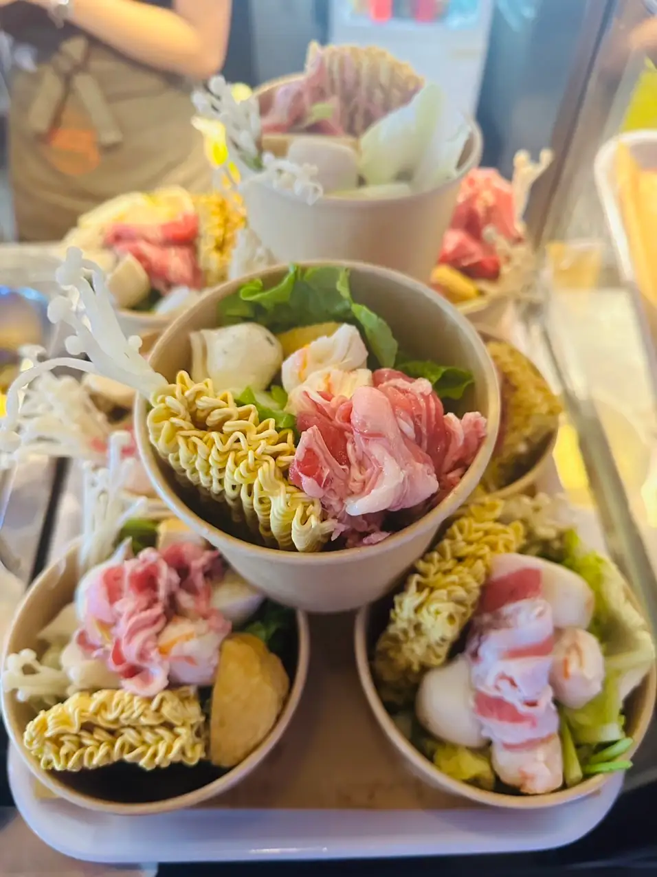 Lẩu ly topping - bò - 62.000 ₫ tại Vivi Food House - Mì Indomie & Lẩu Ly - Phan Xích Long