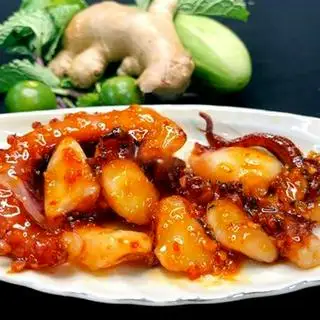 Râu bạch tuộc nướng muối ớt - 99.000 ₫ tại Bò Ú Plus - Nướng Lẩu & Mồi Nhậu Lai Zai - Lâm Văn Bền