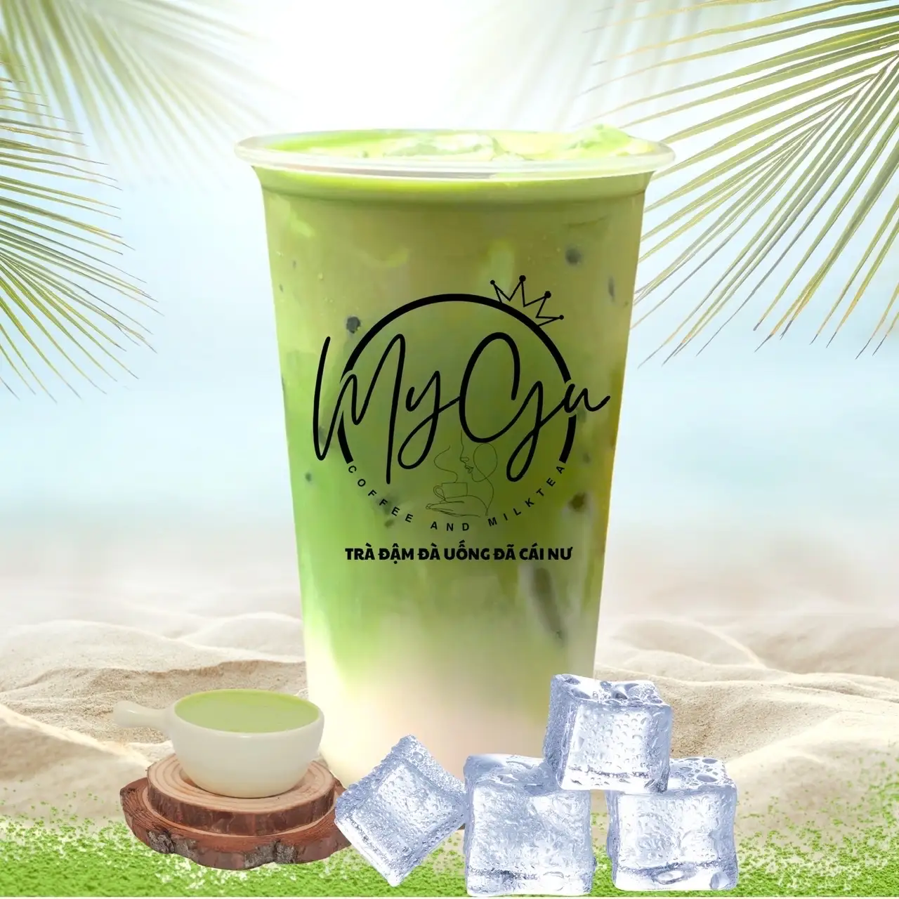 Hình ảnh Double matcha 700ml