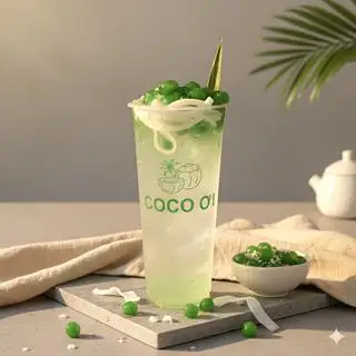 Nước Dừa Dứa Trân Châu Dừa - 35.000 ₫ tại Coco Ơi Quận 1 - Nước Dừa Dứa Trân Châu -  Hồ Hảo Hớn