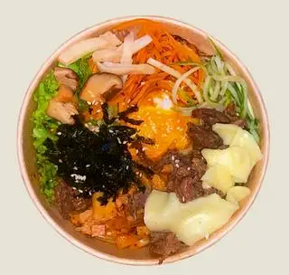 Cơm Bò Tiêu Đen - 58.000 ₫ tại Tiệm Tháng Ba - Kimbap & Cơm Trộn - Nguyễn Thiện Thuật