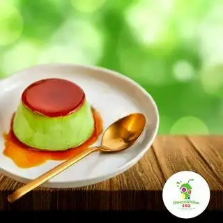 Bánh flan trà xanh - 15.000 ₫ tại Sinh Tố 102 - Chiến Thắng