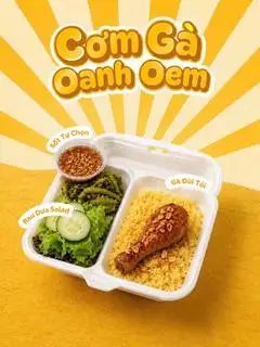 Hình ảnh Cơm Gà Xối Mỡ - Đùi Tỏi