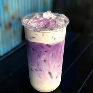 Hình ảnh KHOAI MÔN LATTE KEM MUỐI 
