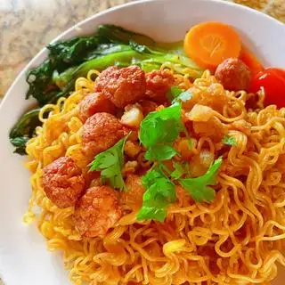 mì trộn cá viên  - 55.000 ₫ tại MÌ TRỘN CÔ HAI - Đường Số 1