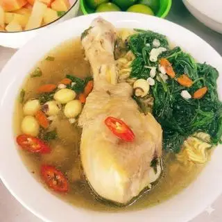 Hình ảnh Đùi gà tần ( gà tươi không mì chính )