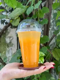 NƯỚC ÉP CAM - 29.000 ₫ tại Bún Mọc Sườn Cô Nga - Lương Hữu Khánh
