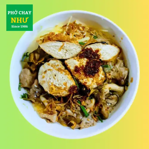 Bún Cá Chay - Vegan Fish Noodles - 59.000 ₫ tại  Phở Chay Như - Trương Quyền