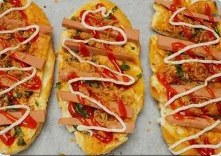 Hình ảnh Bánh mì nướng lớn