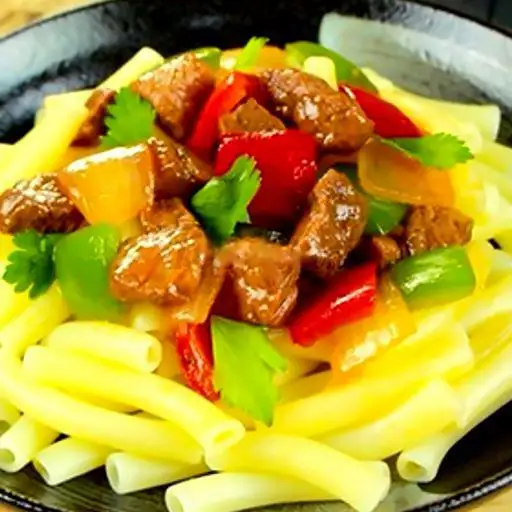 Nui Xào Bò Lúc Lắc - 67.000 ₫ tại Tâm Ký 2 - Cơm Chiên & Nui Xào - Chung Cư Tôn Thất Thuyết