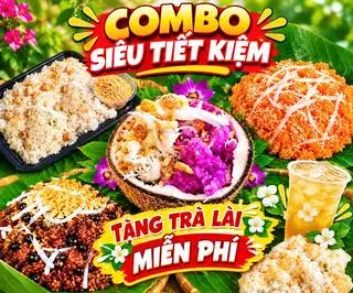 Hình ảnh 1P XÔI ĐẬU XANH - 1P XÔI ĐẬU ĐEN tặng trà lái miễn phí
